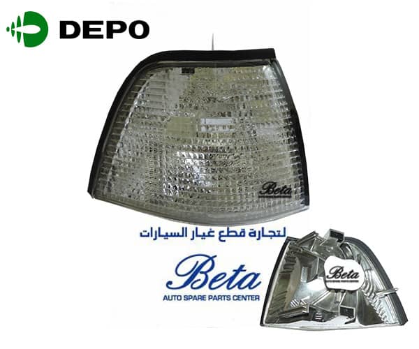 Right Side Corner Lamp For 4DR -White for BMW 3 Series E36 1991-1997 models, Part Number 9403096 Right Side Corner Lamp For 4DR -White for BMW 3 Series E36 1991-1997 models, Part Number 9403096